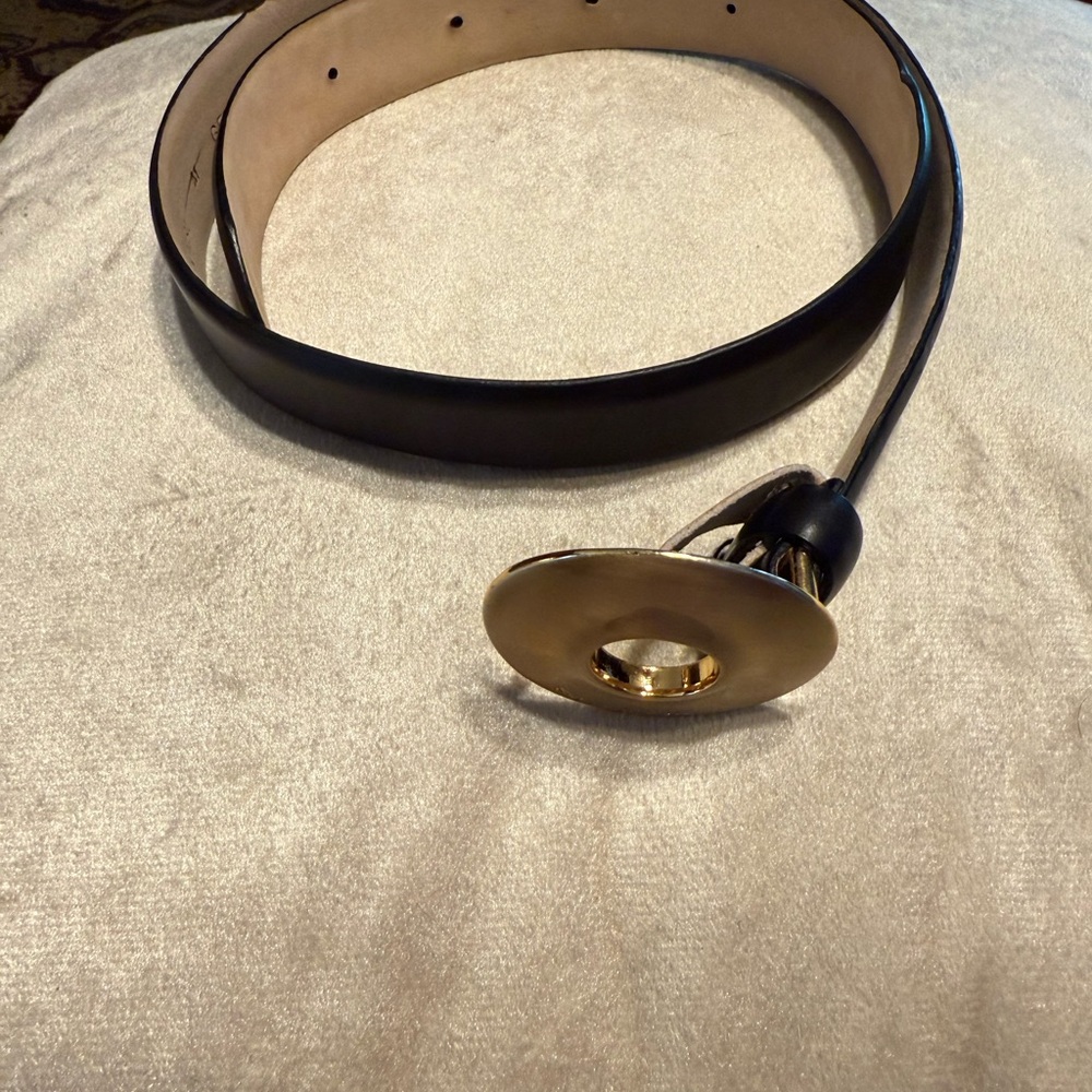 Kenneth Cole Tan Leather Belt